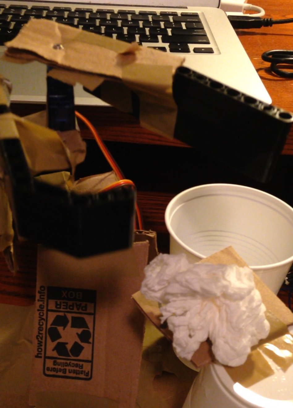 Cardboard Robot Arm