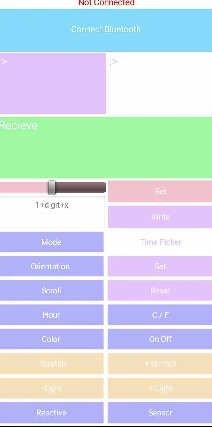 RGB Clock App